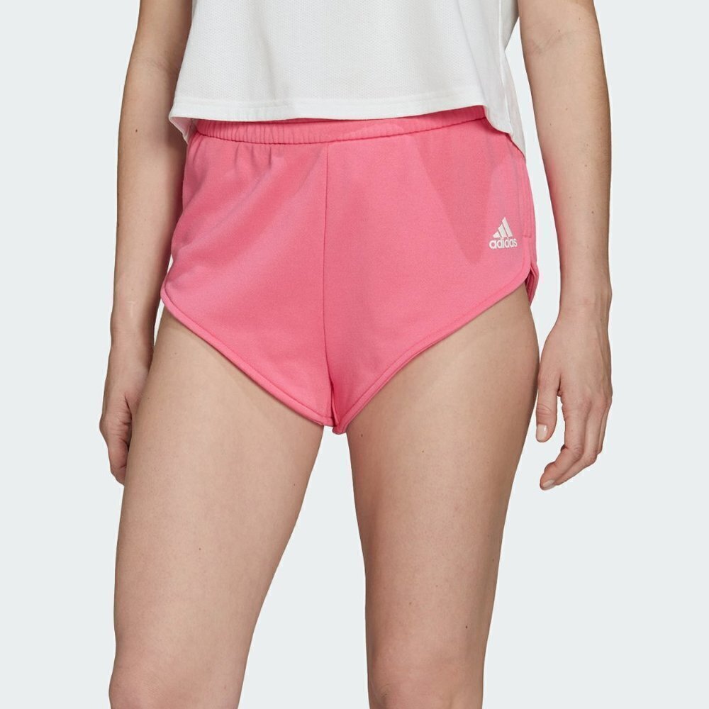 NWT Adidas Hyperglam Pink Mini Booty Shorts